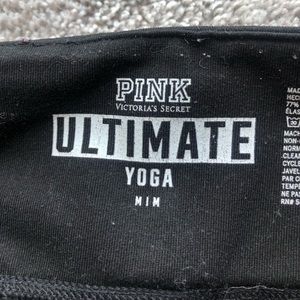 PINK Victoria’s Secret Black Yoga Leggings